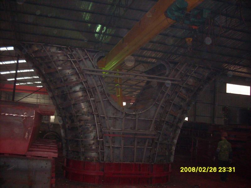 省建七公司成简快速路墩柱钢模