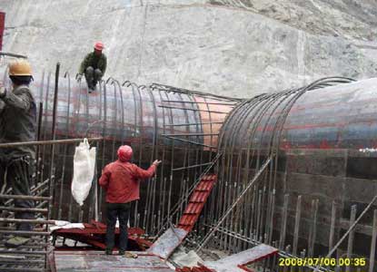 葛洲坝电站钢模