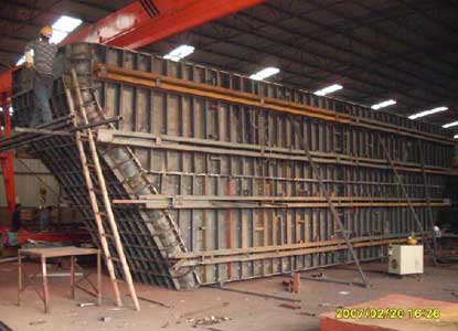 四川路桥成贵铁路钢模