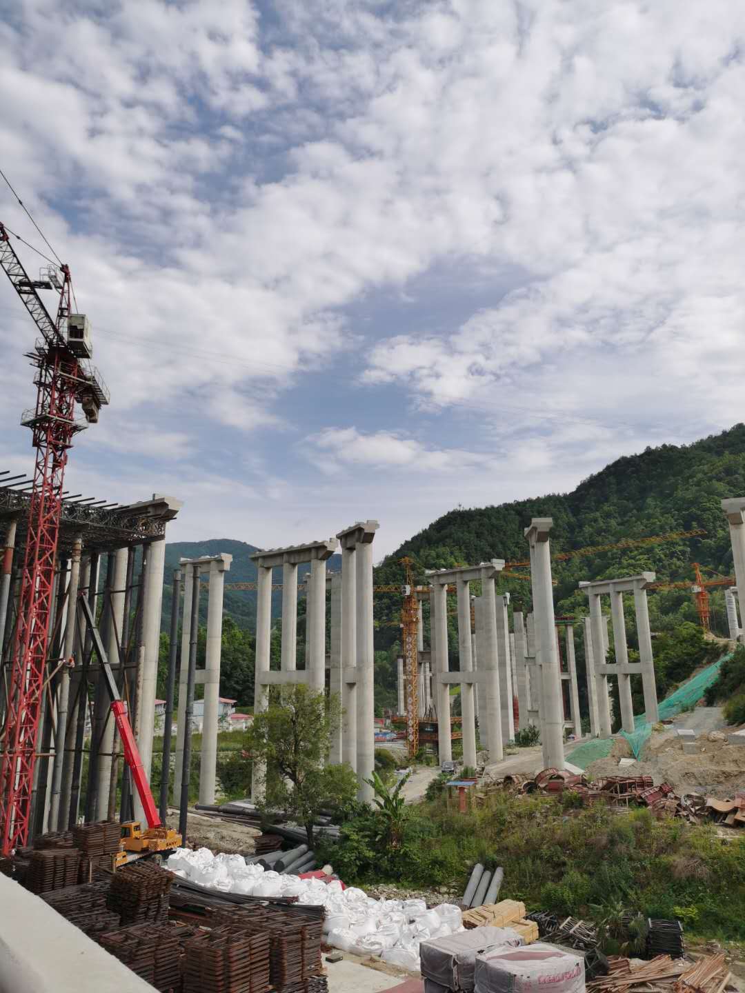 成都路桥九绵高速公路桥墩盖梁钢模板